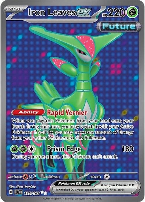Iron Leaves ex 186/162 Holofoil SV05: Temporal Forces Iron Leaves ex 186/162 Holofoil SV05: Temporal Forces