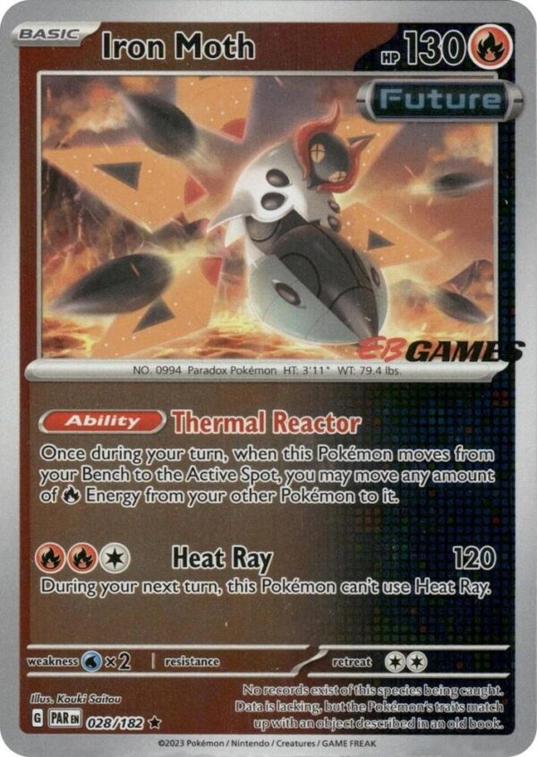 Iron Moth 028/182 (EB Games Promo) Holofoil Miscellaneous Cards & Products
