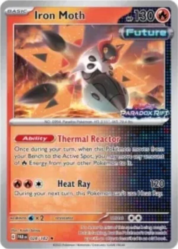 Iron Moth 028/182 (European Promo) Reverse Holofoil Miscellaneous Cards & Products