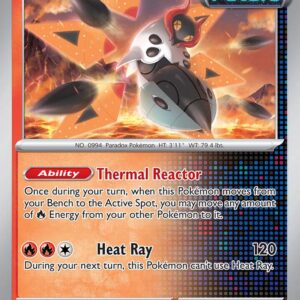 Iron Moth 028/182 Reverse Holofoil SV04: Paradox Rift