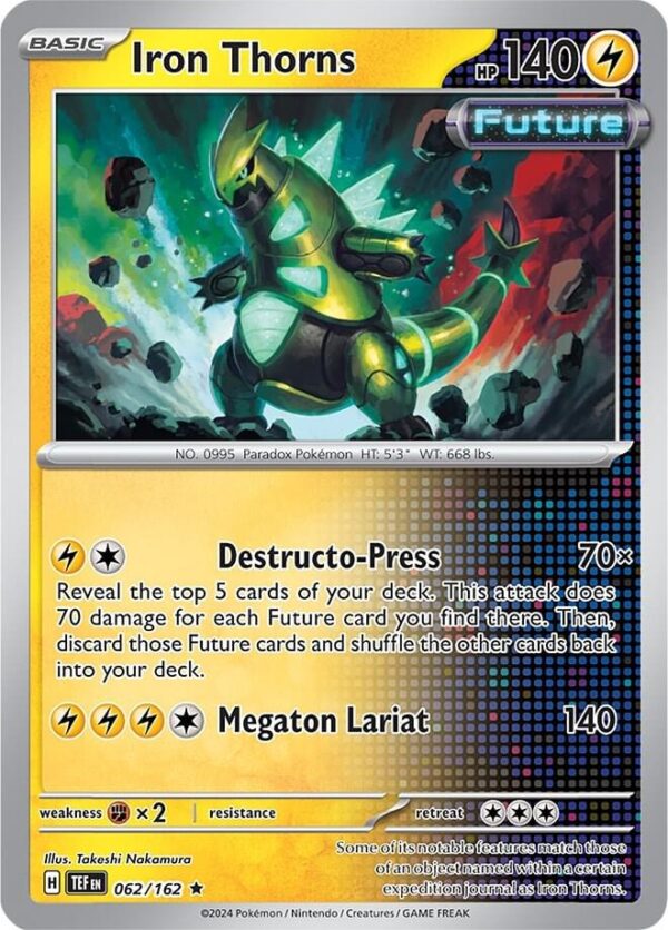 Iron Thorns 062/162 Normal Deck Exclusives