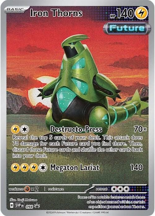 Iron Thorns 098 Holofoil SV: Scarlet & Violet Promo Cards