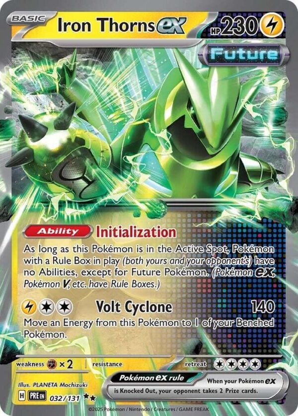 Iron Thorns ex 032/131 Holofoil SV: Prismatic Evolutions