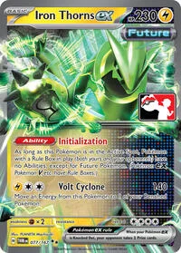 Iron Thorns ex | 077/167 | Holofoil | Prize Pack Series Cards