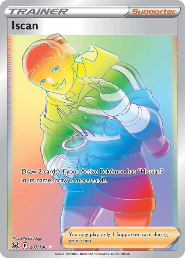 Iscan (Secret) 207/196 Holofoil SWSH11: Lost Origin
