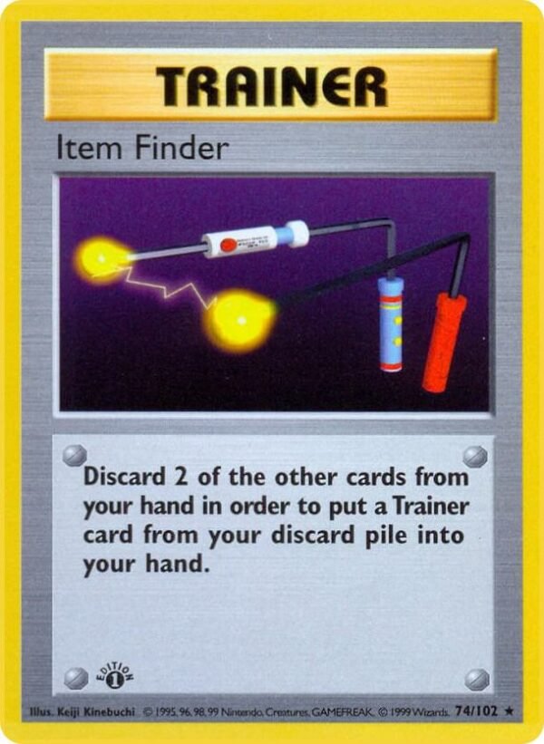 Item Finder 074/102 1st Edition Base Set (Shadowless) Item Finder 074/102 1st Edition Base Set (Shadowless)