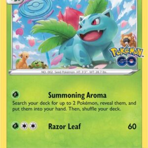 Ivysaur 002/078 Normal Pokemon GO