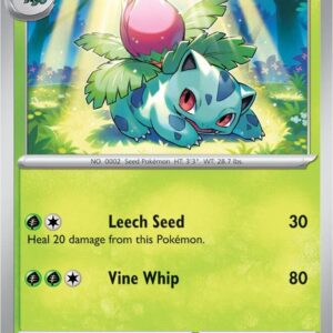 Ivysaur 002/165 Normal SV: Scarlet & Violet 151