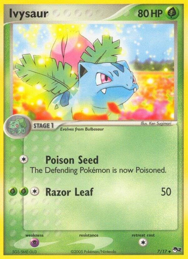 Ivysaur 007/017 Normal POP Series 2 Ivysaur 007/017 Normal POP Series 2