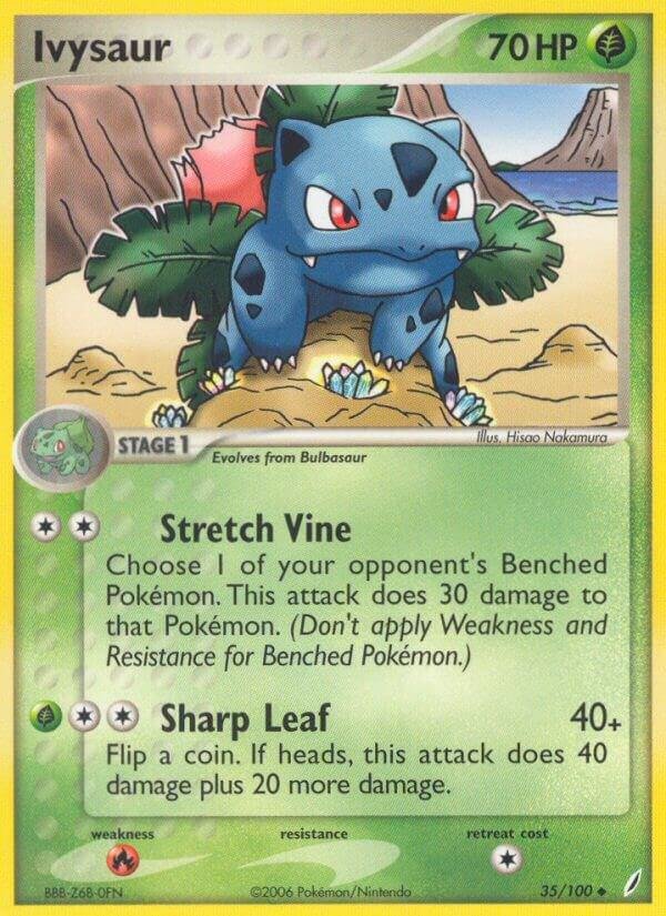 Ivysaur 035/100 Normal Crystal Guardians