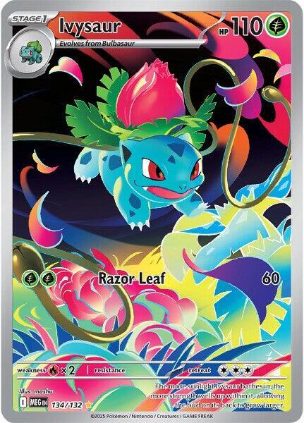 Ivysaur 134/132 Holofoil ME01: Mega Evolution