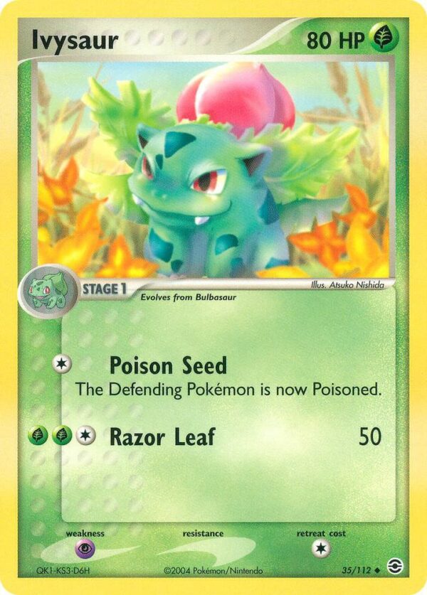 Ivysaur 35/112 Normal FireRed & LeafGreen Ivysaur 35/112 Normal FireRed & LeafGreen