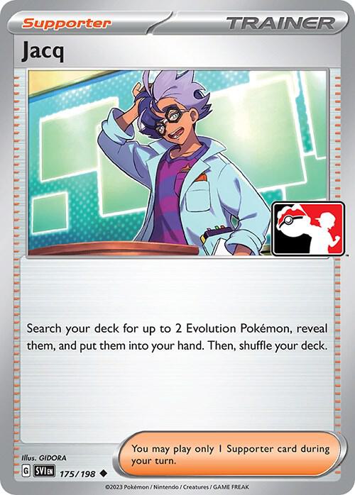 Jacq 175/198 Normal Prize Pack Series Cards