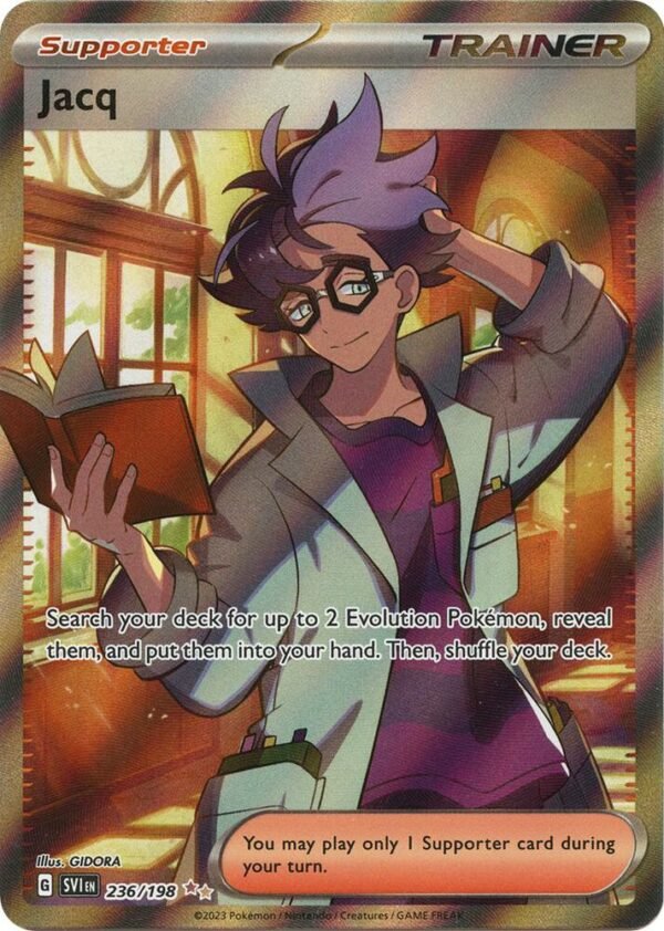 Jacq 236/198 Holofoil SV01: Scarlet & Violet Base Set