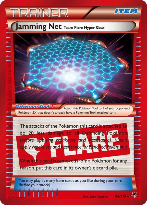 Jamming Net 98/119 Holofoil XY – Phantom Forces