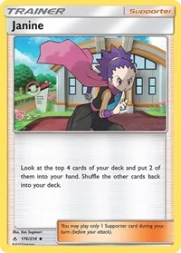 Janine | 176/214 | Reverse Holofoil | SM - Unbroken Bonds