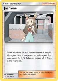 Jasmine | 145/181 | Reverse Holofoil | SM - Team Up
