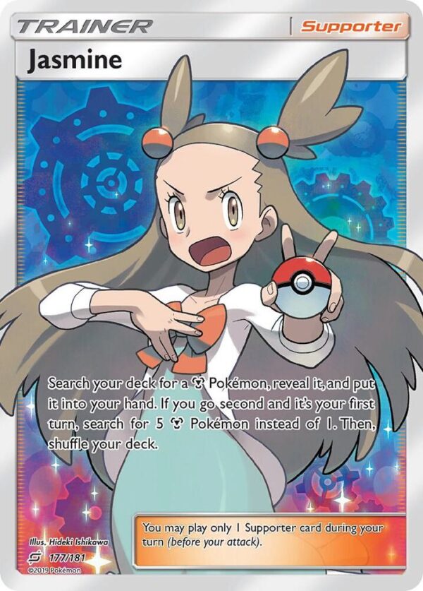 Jasmine (Full Art) 177/181 Holofoil SM – Team Up