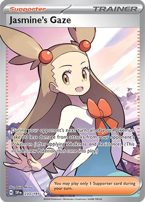 Jasmine’s Gaze 233/191 Holofoil SV08: Surging Sparks Jasmine’s Gaze 233/191 Holofoil SV08: Surging Sparks
