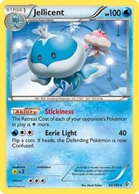Jellicent | 45/149 | Reverse Holofoil | Boundaries Crossed