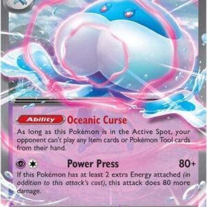 Jellicent ex 045/086 Holofoil SV: White Flare