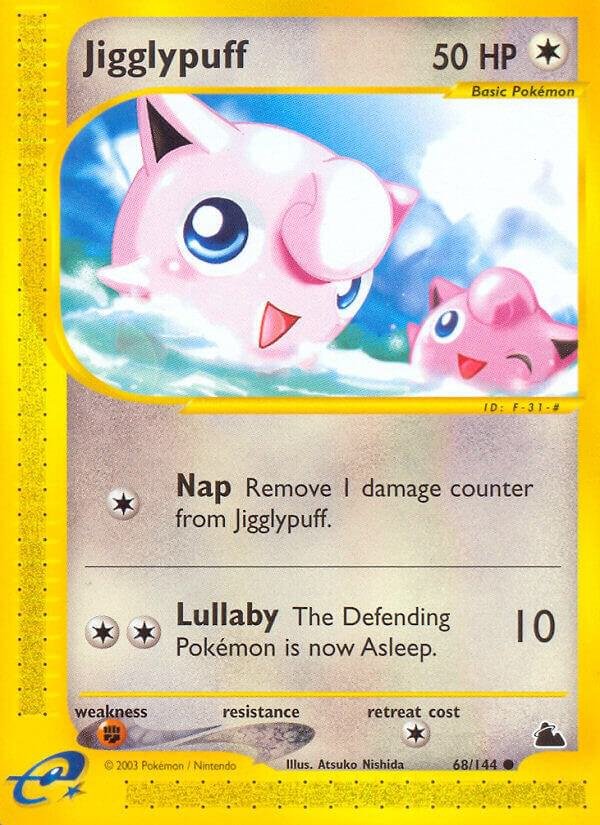 Jigglypuff 068/144 Reverse Holofoil Skyridge