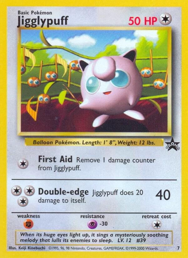 Jigglypuff 07/53 Normal WoTC Promo