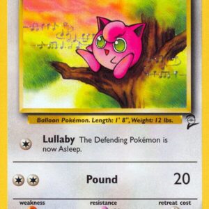 Jigglypuff 077/130 Normal Base Set 2