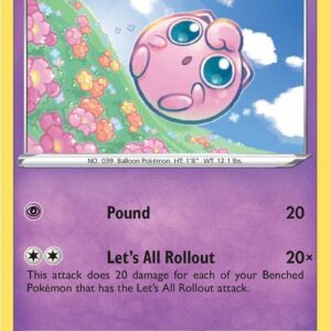 Jigglypuff 110/264 Reverse Holofoil SWSH08: Fusion Strike Jigglypuff 110/264 Reverse Holofoil SWSH08: Fusion Strike