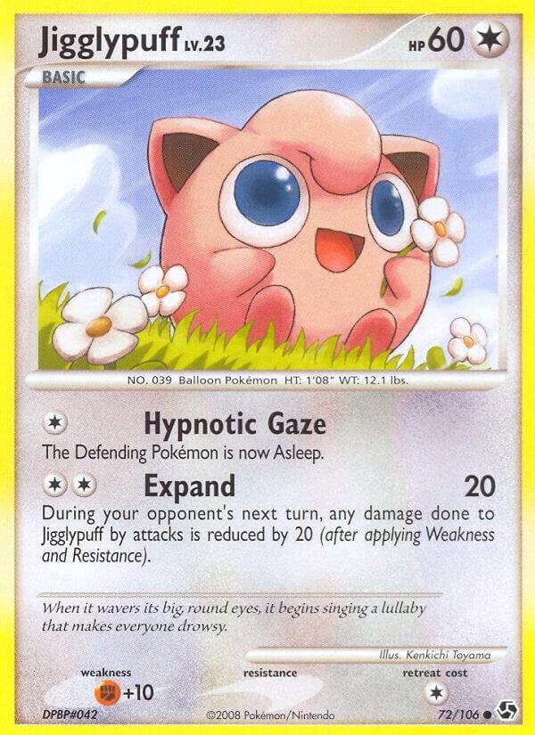 Jigglypuff 72/106 Reverse Holofoil Great Encounters Jigglypuff 72/106 Reverse Holofoil Great Encounters