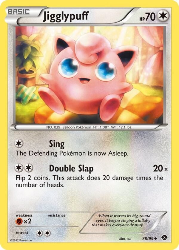 Jigglypuff 78/99 Normal Next Destinies Jigglypuff 78/99 Normal Next Destinies