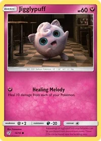 Jigglypuff (Holo Common) | 14/18 | Holofoil | Detective Pikachu