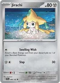 Jirachi | 098/142 | Normal | SV07: Stellar Crown