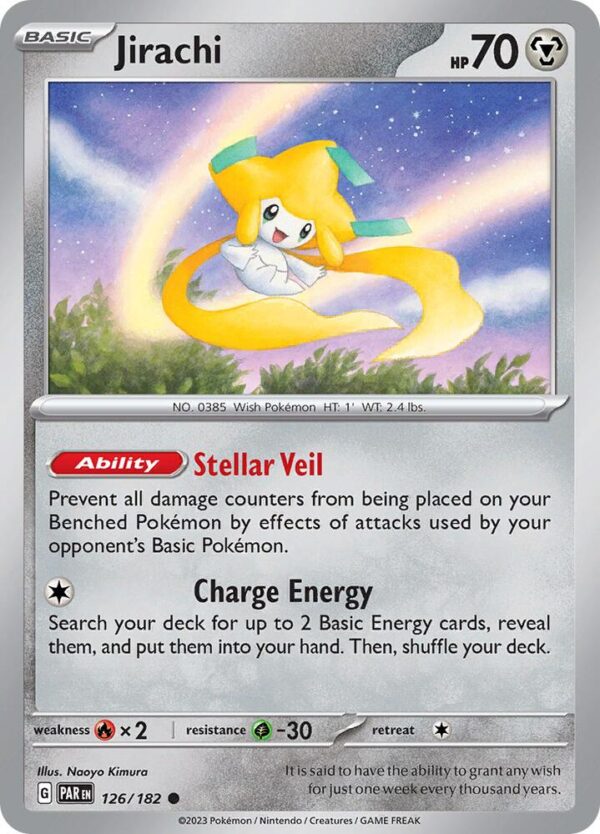 Jirachi 126/182 Normal SV04: Paradox Rift