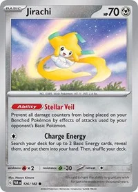 Jirachi | 126/182 | Normal | SV04: Paradox Rift