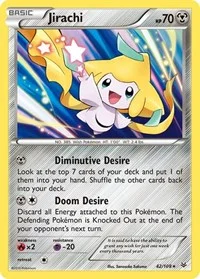 Jirachi | 42/108 | Reverse Holofoil | XY - Roaring Skies