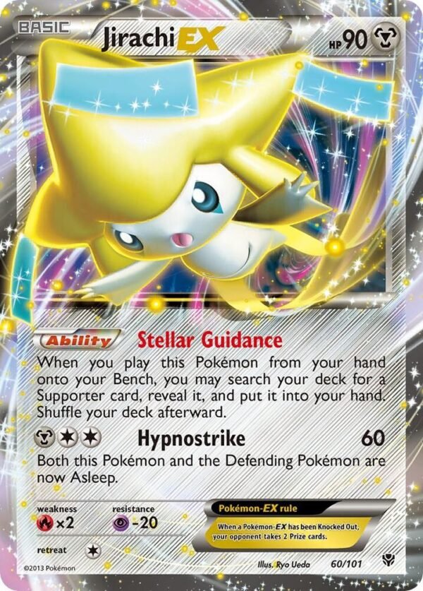 Jirachi EX 60/101 Holofoil Plasma Blast Jirachi EX 60/101 Holofoil Plasma Blast