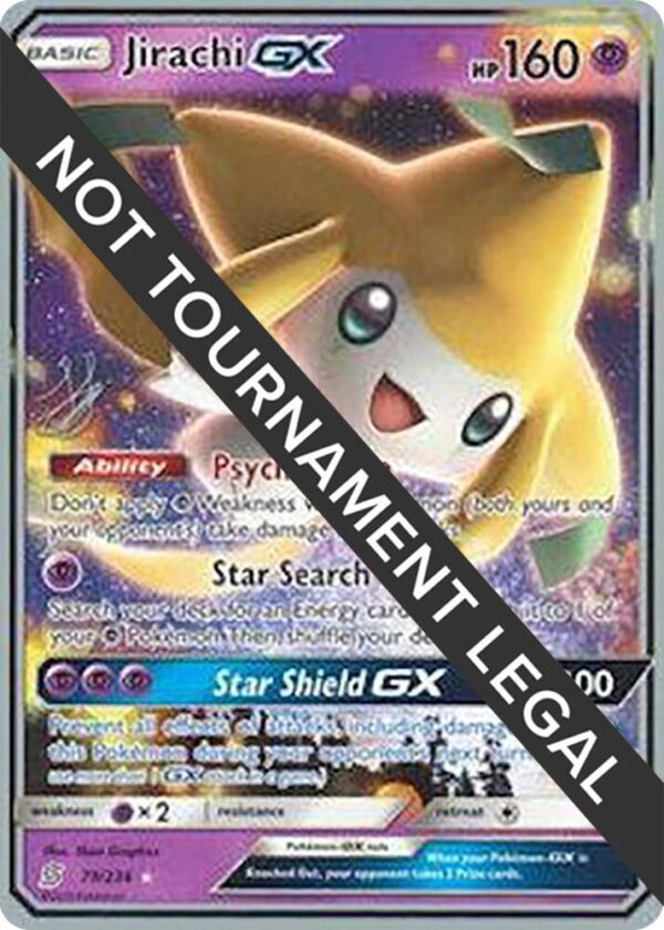 Jirachi GX 2019 (Henry Brand) 79/236 Normal World Championship Decks Jirachi GX 2019 (Henry Brand) 79/236 Normal World Championship Decks