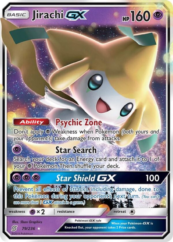 Jirachi GX 79/236 Holofoil SM – Unified Minds Jirachi GX 79/236 Holofoil SM – Unified Minds