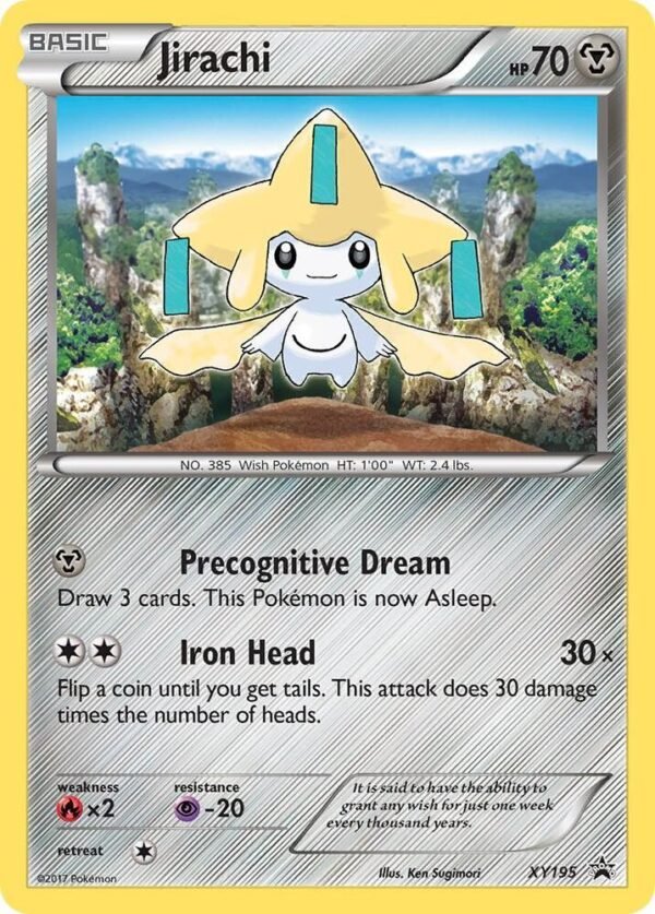 Jirachi XY195 Holofoil XY Promos Jirachi XY195 Holofoil XY Promos