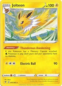 Jolteon | 047/185 (Cosmos Holo) | Holofoil | Miscellaneous Cards & Products