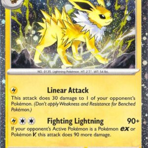 Jolteon 169 (Cosmos Holo) Holofoil SV: Scarlet & Violet Promo Cards