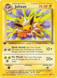 Jolteon (20) | 20/64 | Unlimited | Jungle