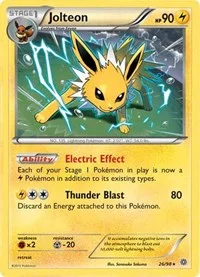 Jolteon | 26/98 (Cosmos Holo) | 026/098 | Holofoil | Miscellaneous Cards & Products