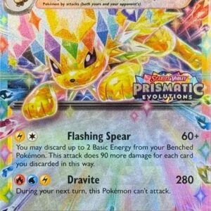 Jolteon ex 030/131 (Prismatic Evolutions Stamp) Holofoil Miscellaneous Cards & Products Jolteon ex 030/131 (Prismatic Evolutions Stamp) Holofoil Miscellaneous Cards & Products