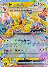 Jolteon ex | 030/131 (Prismatic Evolutions Stamp) | Holofoil | Miscellaneous Cards & Products