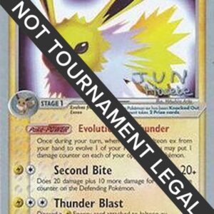 Jolteon ex 2007 (Jun Hasebe) 109/113 Normal World Championship Decks Jolteon ex 2007 (Jun Hasebe) 109/113 Normal World Championship Decks