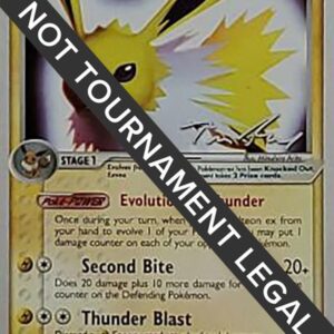 Jolteon ex 2007 (Tom Roos) 109/113 Normal World Championship Decks Jolteon ex 2007 (Tom Roos) 109/113 Normal World Championship Decks