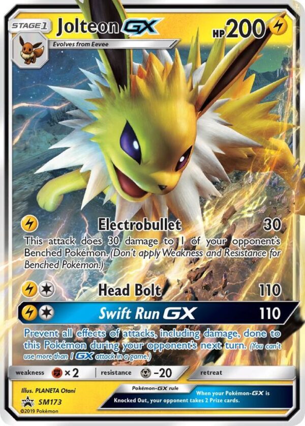 Jolteon GX SM173 Holofoil SM Promos