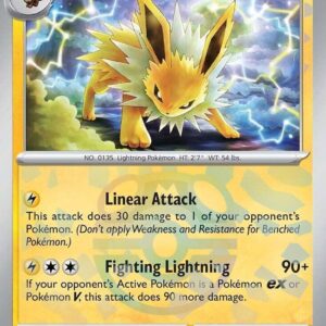 Jolteon (Master Ball Pattern) 029/131 Holofoil SV: Prismatic Evolutions